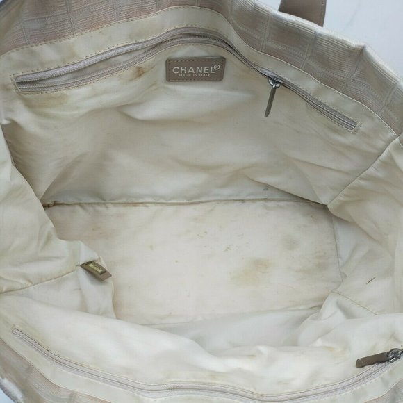 Auth Chanel New Travel Line Tote Bag #19275C95 - Picture 6 of 9